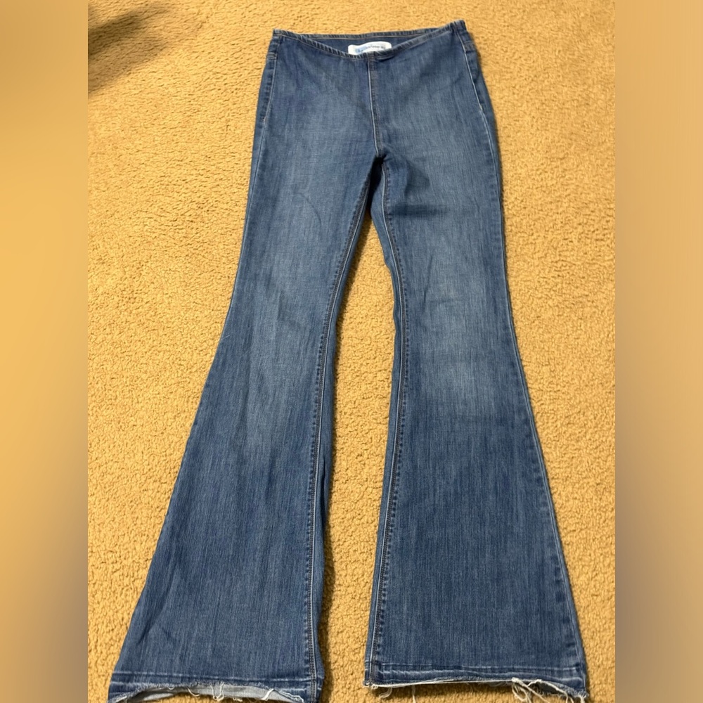 Blue Flare Jeans